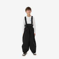 
                  
                    Kids 3L waterproof snow jacket and pants suit - black bib pants, for youth snow play and sledding
                  
                