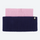 Warm wool knit beanie for winter sports - pink and navy wool headband, two color headband view, for daily commute and office
