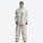 Women's 2-layer snowboard jacket and pants - white jacket with white pants, for skiing and snowboarding