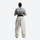 Men's breathable ski jacket with chest zip pockets - white snow pants, for cold-weather winter sports