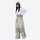 Women's breathable rabbit print ski jacket set - sage green rabbit print snow pants with white top