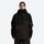 Women's colorblock ski pullover set - black and coffee brown colorblock, on-model front view, for cold-weather winter sports