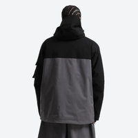 
                  
                    Men's waterproof 2L snow jacket and pants - black and gray colorblock, for powder days and winter commute
                  
                