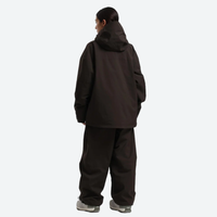 
                  
                    Women's waterproof 2L snow jacket and pants - coffee brown jacket with coffee pants, for powder days and winter commute
                  
                