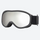 Aurora kids' cartoon Mag-Tech cylindrical ski goggles - black frame silver white cylindrical ski goggles
