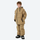 Kids breathable 2-layer ski suit with cargo pockets - tan kids jacket with tan pants, for cold-weather winter sports