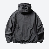 
                  
                    Lightweight water-repellent sun protection jacket - dark gray sun jacket, back product view, for beach and summer trips
                  
                