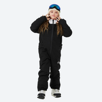 
                  
                    Kids waterproof 2L one-piece snow suit - black kids one-piece snow suit, for cold-weather winter sports
                  
                
