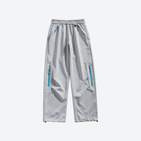 
                  
                    Water-repellent fleece hiking pants for cold days - light gray fleece-lined hiking pants, for cold-weather trekking
                  
                