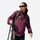 Coolmax sun jacket UPF50 with hood - purple coolmax sun jacket on men with sunglasses, for hiking and trail walking