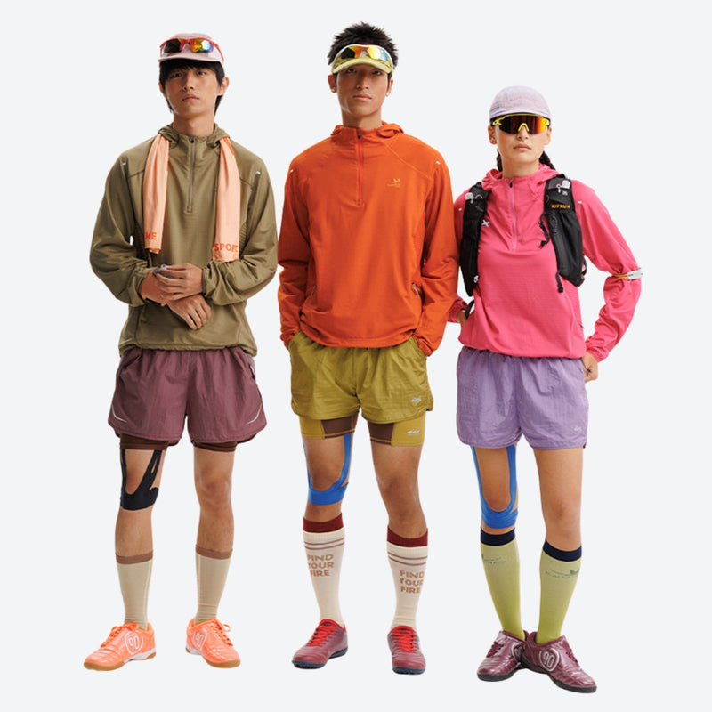Eco-friendly quick-dry lightweight mid-layer pullover - quick-dry lightweight half-zip mid-layer trio