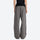 Unisex UPF50 water-repellent cargo pants - gray wide-leg cargo pants with black tee, for hiking and trail walking