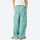 Unisex Coolmax zip-off hiking pants with UPF50 - mint zip-off hiking pants with yellow tee, for camping and outdoor weekends