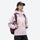 Women's breathable hard shell ski jacket with pit zips - pink hardshell jacket, for skiing and snowboarding