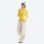 Women's slim UPF50 sun protection jacket - yellow slim fit sun jacket on women with headband, for cycling and commuting