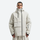 Men's waterproof 2L snow jacket and pants - cream, on-model front view, for resort and street wear