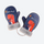 Kids' full finger snow gloves with cartoon print - kids cartoon mittens pair with cord, for resort ski days
