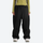 Women's waterproof 2L snow jacket and pants - black snow pants with olive top, for cold-weather winter sports