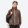 Unisex waterproof 3L 3-in-1 hardshell jacket - brown gray colorblock jacket, for cold-weather outdoor wear