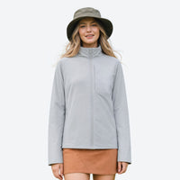 
                  
                    Breathable 3-layer shell with removable fleece liner - gray fleece liner jacket, for skiing and snowboarding
                  
                