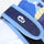 Kids' unicorn and dinosaur snow gloves with fleece - blue kids snow glove details, for winter mountain trips
