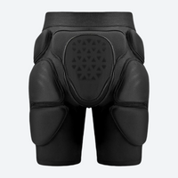 
                  
                    ESA impact protection gear for snow sports - black impact protection shorts, for skate and ski park sessions
                  
                