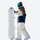 Unisex 3L snowboard jacket and pants - brown white and navy colorblock, for powder and piste riding