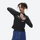 Unisex boxfleece half-zip sweatshirt - black boxfleece half-zip sweatshirt on women, for hiking and trail walking