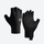 Merino wool full finger and half finger hiking gloves - merino wool half finger hiking gloves pair, black pair view