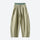 Women's lightweight knit cargo pants for outdoor - olive green knit cargo pants, back product view, for travel and city walks
