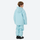 Kids waterproof 2L snow jacket and pants set - ice blue kids jacket with ice blue pants, for cold-weather winter sports