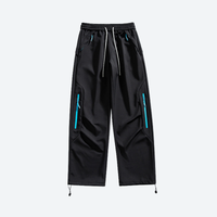 
                  
                    Unisex fleece-lined water-repellent hiking pants - black fleece-lined hiking pants, for travel and daily commute
                  
                