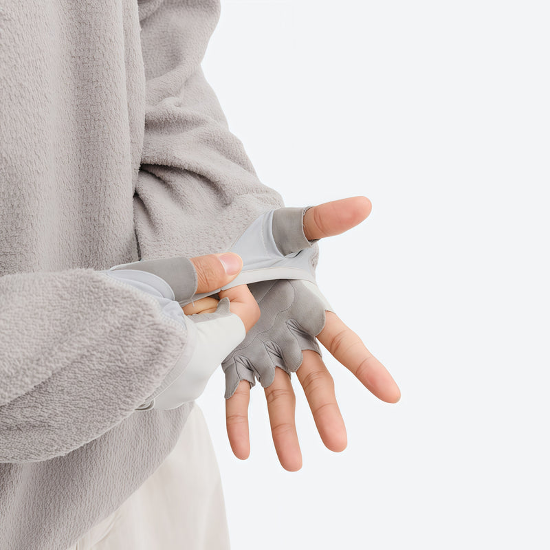 Wrinkle-resistant hooded mid-layer with thumb cuffs - hooded mid-layer pullover, for hiking and trail walking