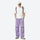 Unisex Coolmax zip-off hiking pants with UPF50 - lavender zip-off hiking pants with white tee, for sunny-weather trekking