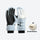 Kids' waterproof snow gloves with zip pocket - kids snow gloves with arctic fleece, for winter mountain trips