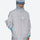 Breathable water-repellent camo softshell set - light gray softshell jacket, for cold-weather outdoor wear