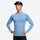 Breathable merino wool base layer top for outdoor - merino wool baselayer long-sleeve with cap, for layering in cold weather