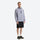 UPF100 featherlight hooded sun jacket - light gray purple featherlight sun jacket on men, for cycling and commuting