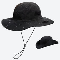 
                  
                    Waterproof breathable bucket hat foldable brim - black foldable brim fisherman hat with water beads
                  
                