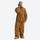 Unisex snowboard jacket and pants set - coffee brown jacket with coffee pants, for powder days and winter commute
