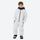 Kids breathable 2-layer jumpsuit ski suit - white kids one-piece snow suit, for snow play and winter commute