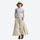 Women's breathable sun-protection tee for outdoor - gray quick-dry tee with slimming panels, for hiking and trail walking