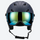 Ember lighter stronger snow helmet with mirror goggles - matte navy snow helmet with mirror goggles, for resort ski days