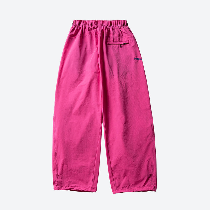 Unisex quick-dry water-repellent hiking pants - rose pink wide-leg hiking pants, for travel and daily commute