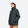 Kids' stand-collar fleece mid-layer jacket - dark gray kids fleece jacket with stand collar and beanie