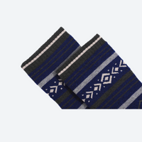 
                  
                    Cushioned compression ski socks for snow sports - navy gray merino ski socks, for skiing and snowboarding
                  
                