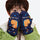 Kids' snow gloves and cord mittens for winter - kids cartoon mittens on kids, for winter mountain trips