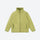 Kids' soft warm fleece jacket with hand pockets - purple and lime kids fleece jacket with stand collar