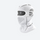 Aegis Pro mesh balaclava facemask and neckwarmer - white mesh balaclava, product angled view, for skiing and snowboarding
