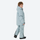 Kids waterproof 2L snow jacket and pants set - light blue kids jacket with light blue pants, for kids skiing and snowboarding